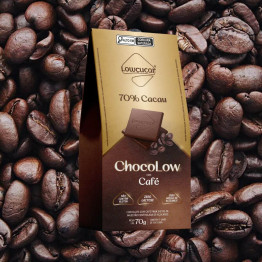 Chocolate com Café 70% Cacau - 70g