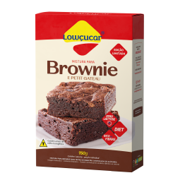 Mistura para Brownie e Petit Gateau Zero Lactose 150g
