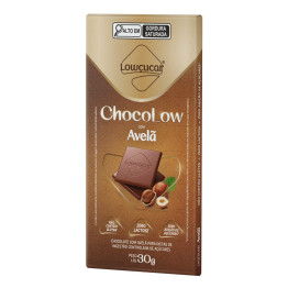Chocolate c/ Avelã Zero Açucar e Zero Lactose 30g - Chocolow