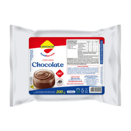 Pudim Lowçucar Zero Açúcares Sabor Chocolate 200g