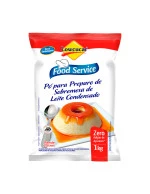 Pó para prep. de Sobremesa de Leite Condensado Lowçucar Zero Adição de Açúcares 1kg 