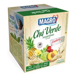 display-com 15unid-cha-verde-cranberry-zero-acucar-8g