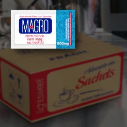 Adoçante de Mesa Magro Tradicional Caixa com 1000 x 0,5G