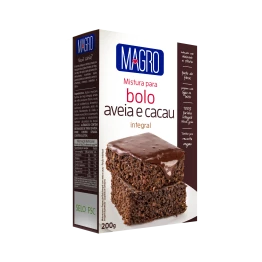 Bolo Integral Com Aveia e Cacau 200g