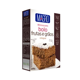 Bolo Integral Com Frutas e Grãos  200g