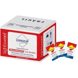 Adoçante Lowçucar Plus Tradicional Sachê Caixa com 400 sachês de 0.5g