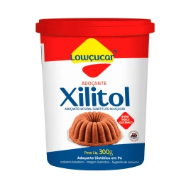 Xilitol Adoçante Natural em Pó Lowçucar 300g