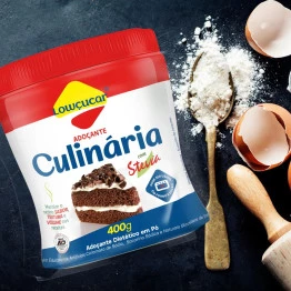 Adoçante Culinária Lowçucar com Stevia 400g