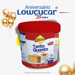 Adoçante Tanto Quanto Forno E Fogão Lowçucar 400g