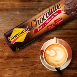 Biscoito Recheado Lowçucar Zero Açucares Sabor Chocolate 120g