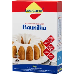 Bolo de Baunilha Zero Adição de Açúcares 150G