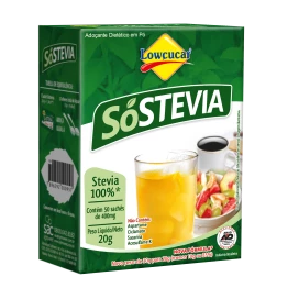 Adoçante Lowçucar Sóstevia Cartucho 50 x 0,4G