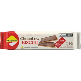 Chocolow Biscuit - Biscoito leite com barra de chocolate 60g