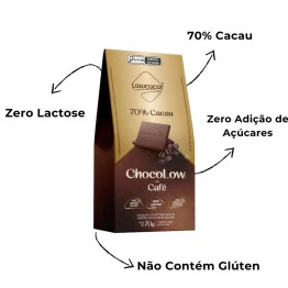 Chocolate com Café 70% Cacau - 70g