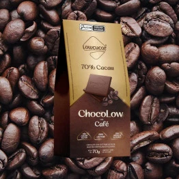 Chocolate com Café 70% Cacau - 70g