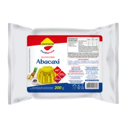 Gelatina Lowçucar Sabor Abacaxi Refil 200g