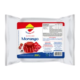 Gelatina Lowçucar Sabor Morango Refil 200g