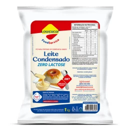 Pó para prep. de Leite Condensado Lowçucar Zero Açúcar e Zero lactose 1kg 