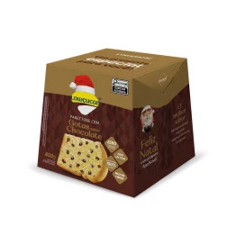 Panettone com Gotas de Chocolate Zero Adição de Açúcares e Zero Lactose 400g