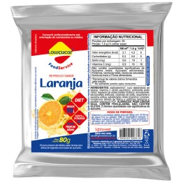 Refresco Magro Sabor Laranja Zero Açúcares Refil 80g